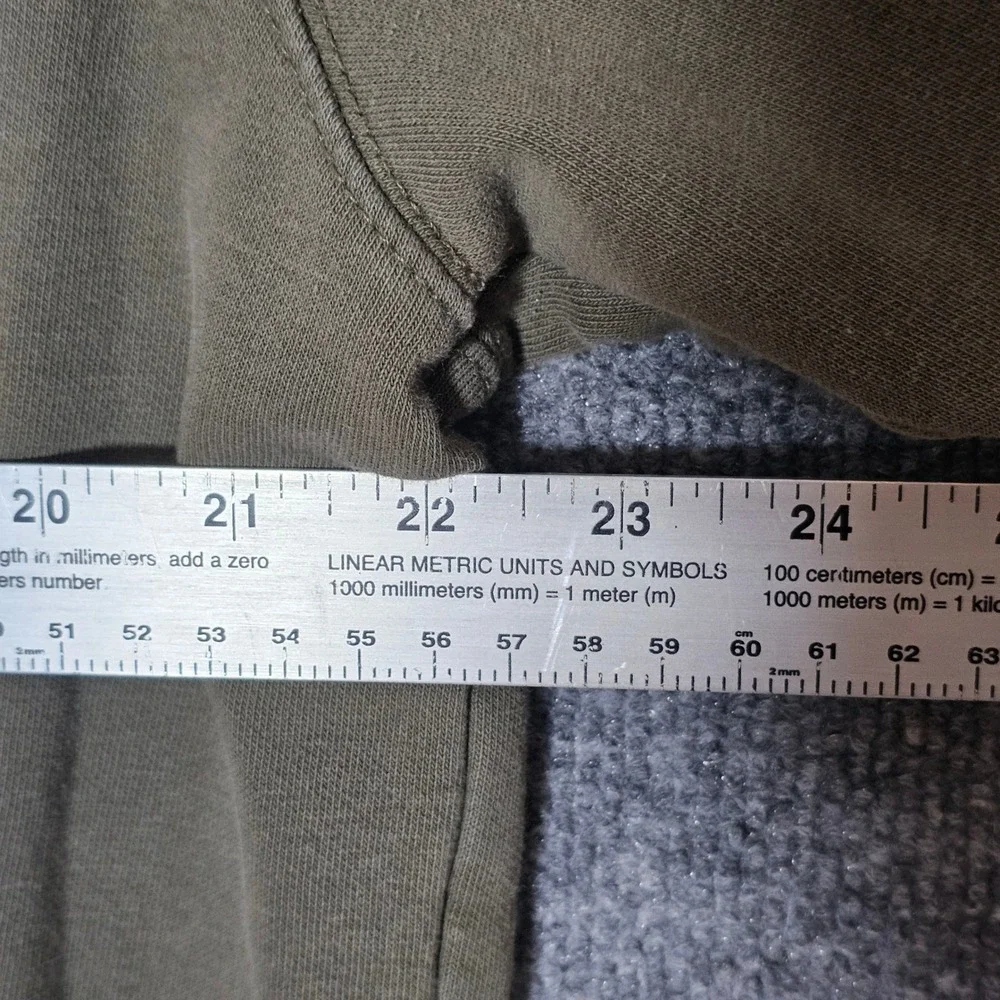 The North Face Mens Half Dome Pullover Hoodie Olive Green Men's Large Sweatshirt